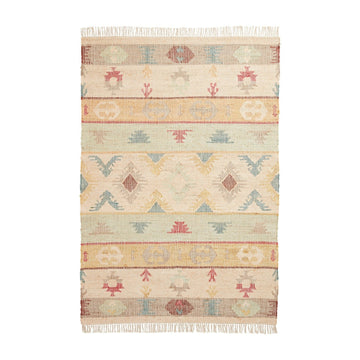 Bazaar Jute 17457 Multicolour Rug-Think Rugs-Rug Love - The Most Loved Rug Store